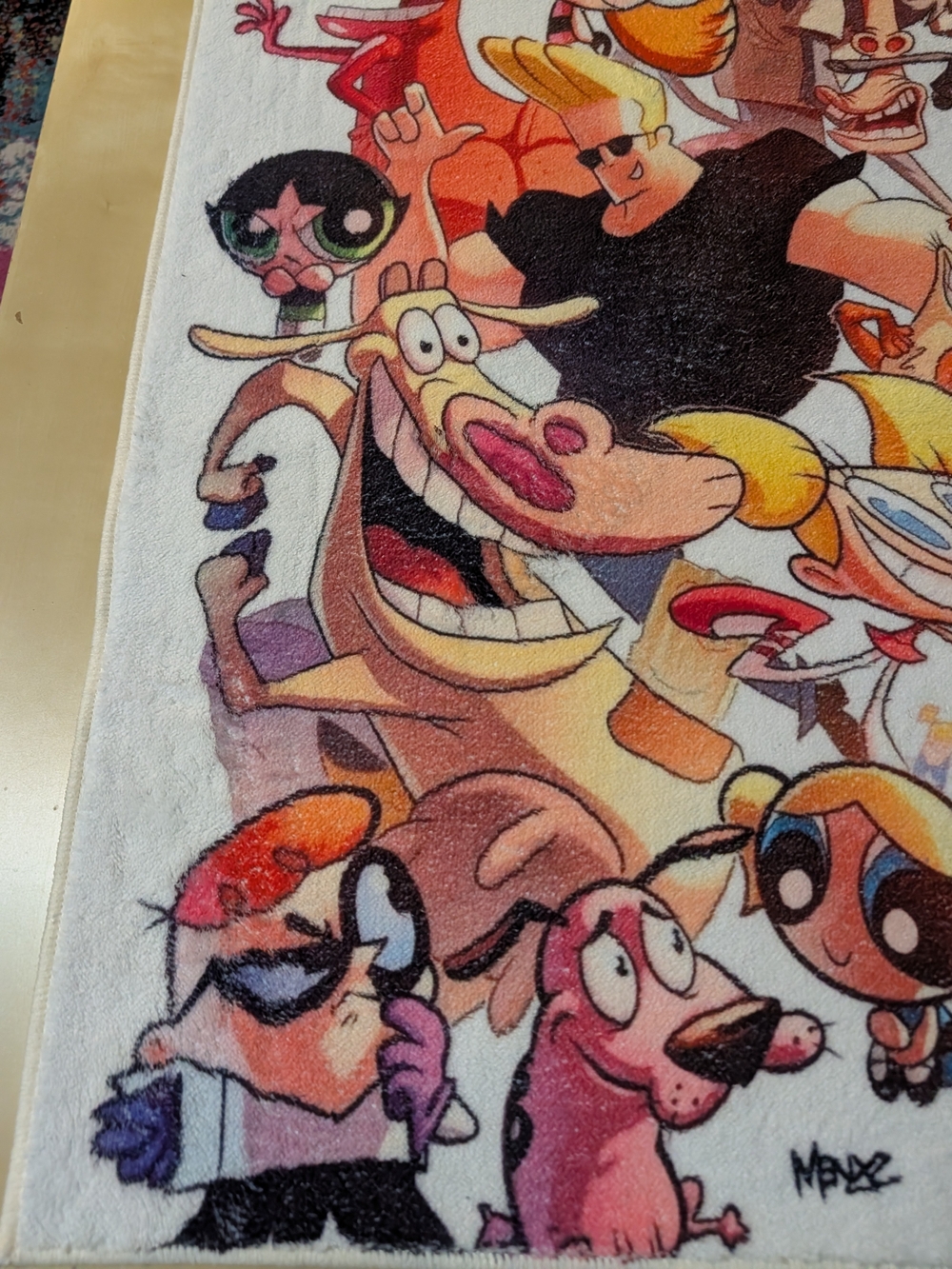 CARTOON NETWORK CHARACTERS THROW RUG NEW - Picture 5 of 8